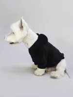 Худи для собак by Matsumura Dog Velour Черный