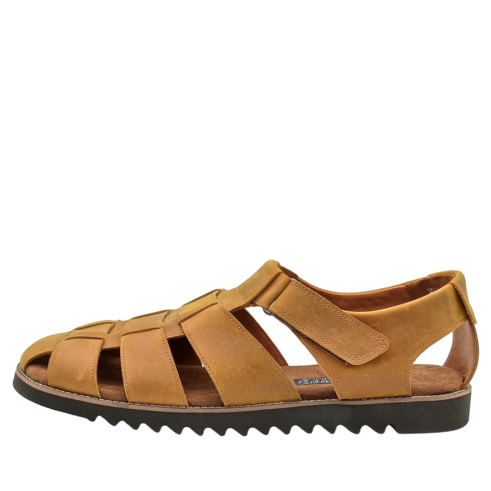 550210 сандалии мужские охра