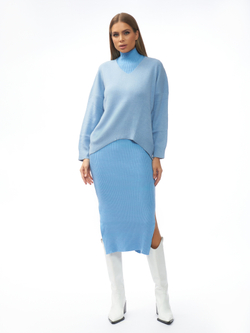 Женский джемпер голубой