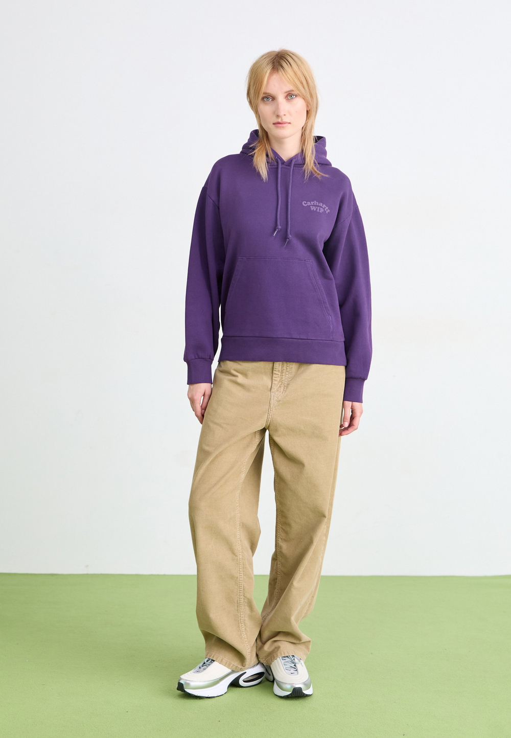Carhartt WIP Толстовка с капюшоном - Фиолетовый