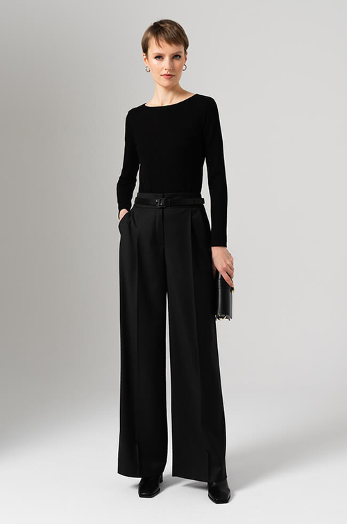 31110 Брюки женские (черный)