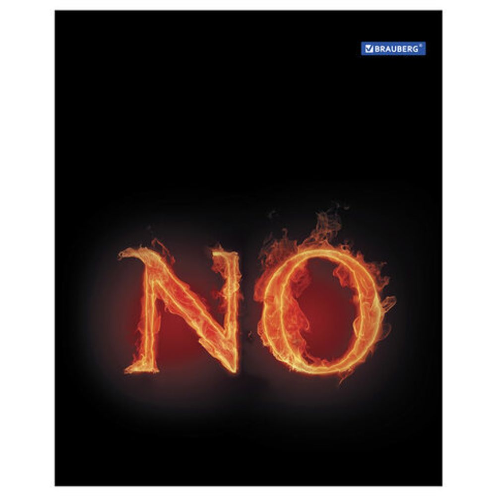 Тетрадь А5, 48 л., BRAUBERG ЭКО, клетка, обложка картон, ОГОНЬ, 401289, 2шт