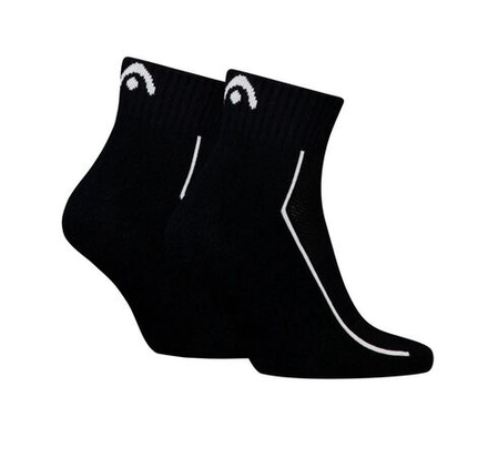 Теннисные носки Head Performance Quarter 2P - black