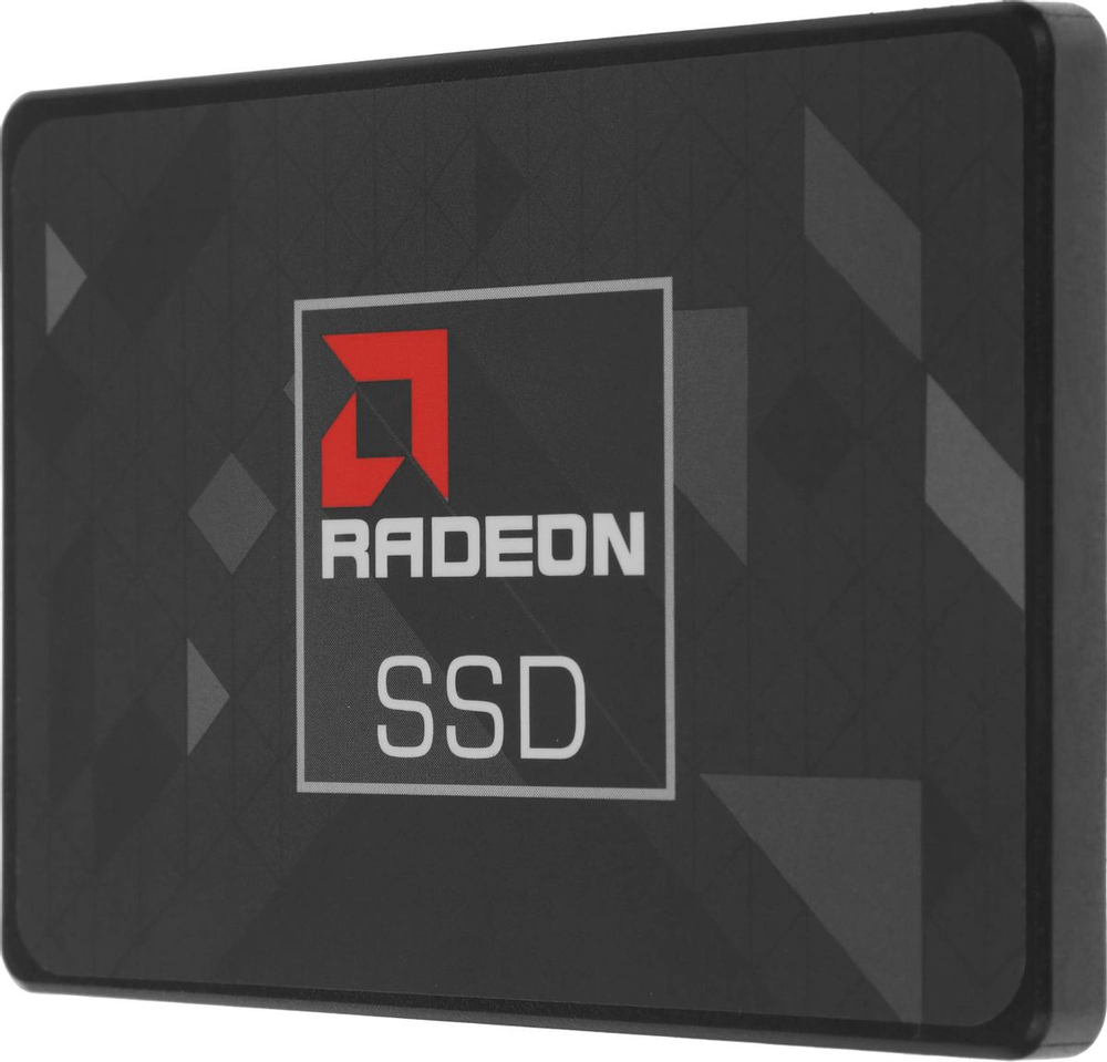 SSD AMD Radeon R3 480Гб, 2.5", SATA3, Retail, Чтение:550мб/с, Запись:470мб/с, радиатор (R3SL0480G2)