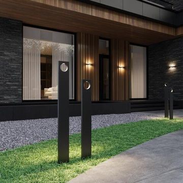 6653/10GA NATURE ODL24 623 черный/металл Уличный светильник IP65 LED 4000K AC85-265V COMO