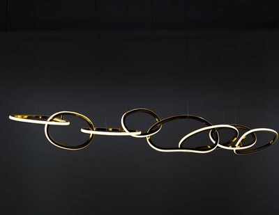 светильник Unfolded Hanging RING 8