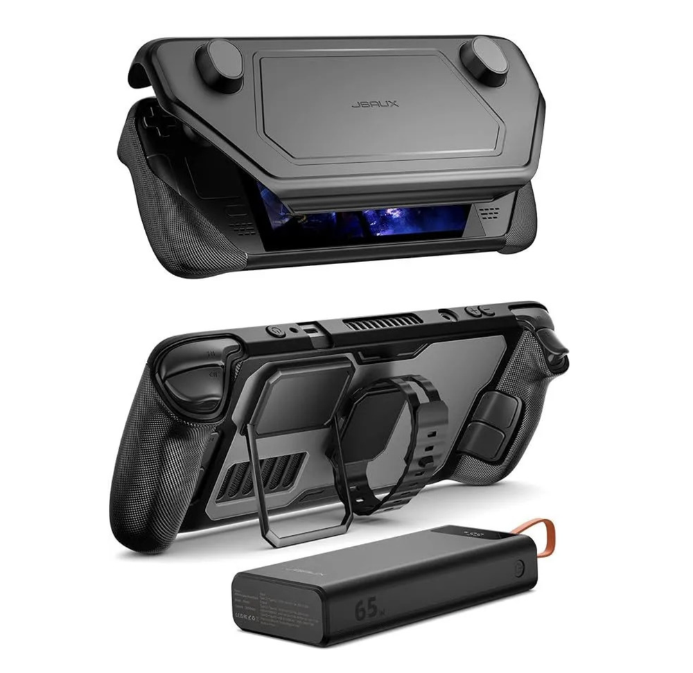 Кейс для Steam Deck Jsaux Modcase with PowerBank Kit (PC0104+PB6501)