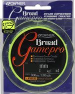 OWNER Леска Broad Game Pro yellow 300м 0,42мм 11,8кг