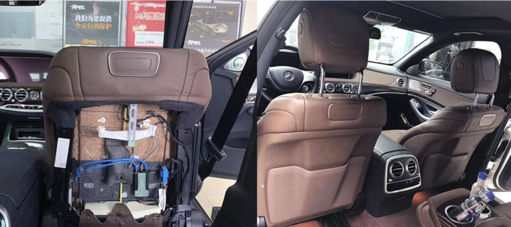 Монитор на подголовник - ERGO ER11UA с экраном 11” (IPS сенсорный 1920х1080) черный