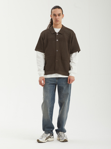 Мужская Рубашка Obey Zach Sweater