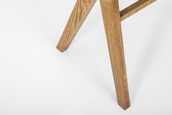 Стул Твист (дуб/светлый дуб с коричневой патиной/ткань 2-100 SWEET green)