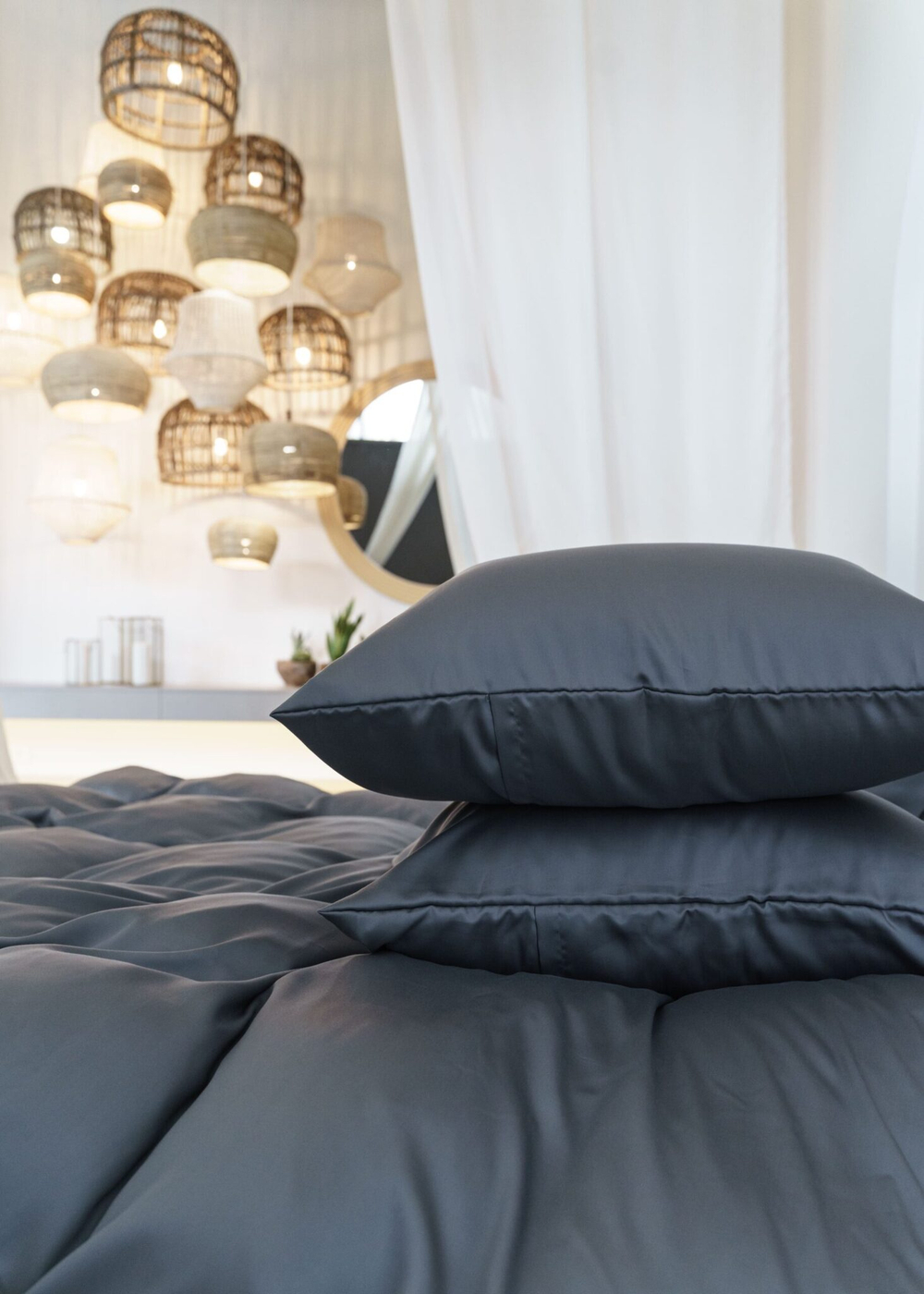 Наволочки 2шт 50x90 German Grass Grey Brilliant серые