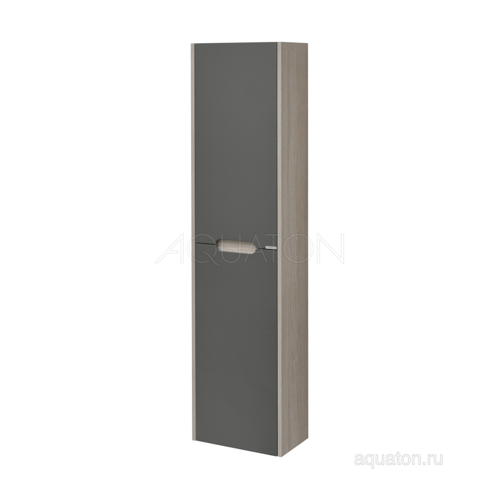 Шкаф - колонна AQUATON Оливия грей, дуб ойстер 1A254603OLUG0