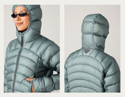 Пуховик Женский Hooded Insulated Down Jacket — 750 Fill Power