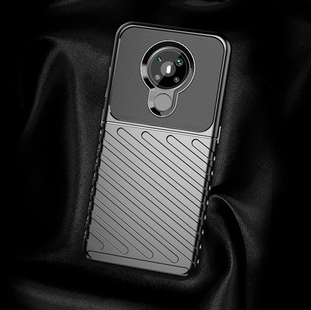 Чехол на телефон Nokia 5.3, высокий уровень защиты, серия Onyx от Caseport
