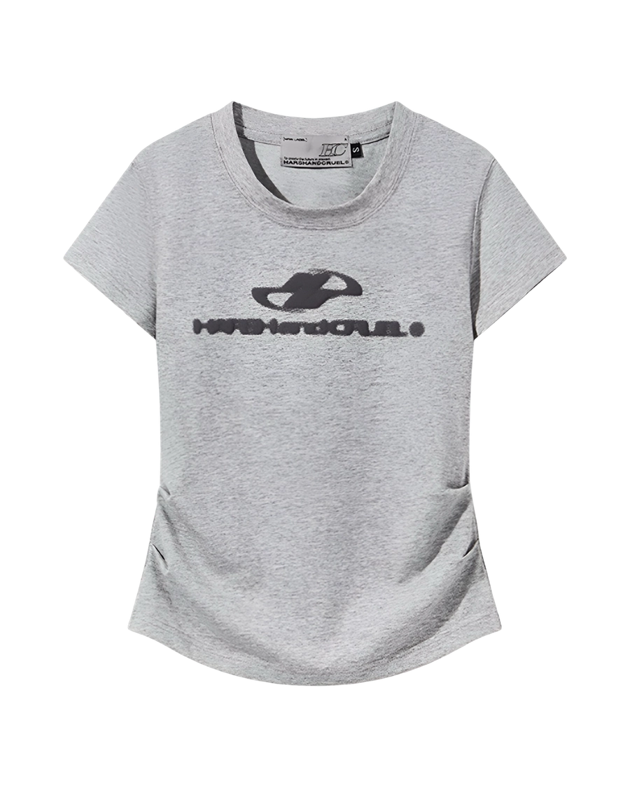 Женская футболка HARSHandCRUEL WMNS "Foam Logo" Crop Tee