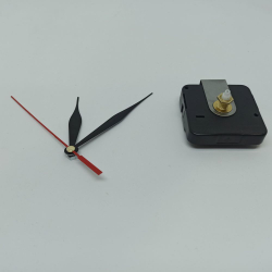 `Часовой механизм, шток 16 мм, со стрелками №12