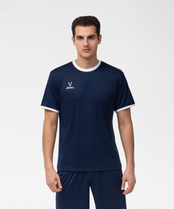 Футболка футбольная CAMP Origin, темно-синий/белый