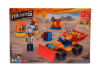 Конструктор блочный Аусини Добыча полезных ископаемых 104дет., коробка 29427