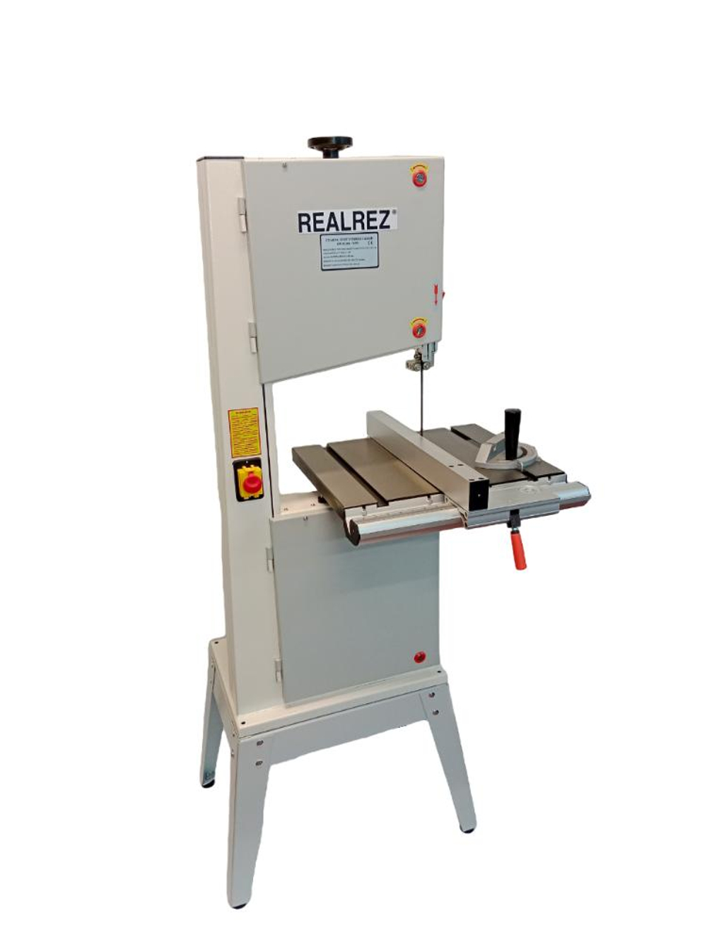 Ленточнопильный станок по дереву REALREZ RWBS 200-750W