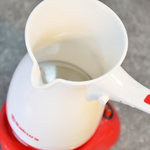 Турка электрическая 0,5л 500Вт SA-6111WR, цвет белый/красный