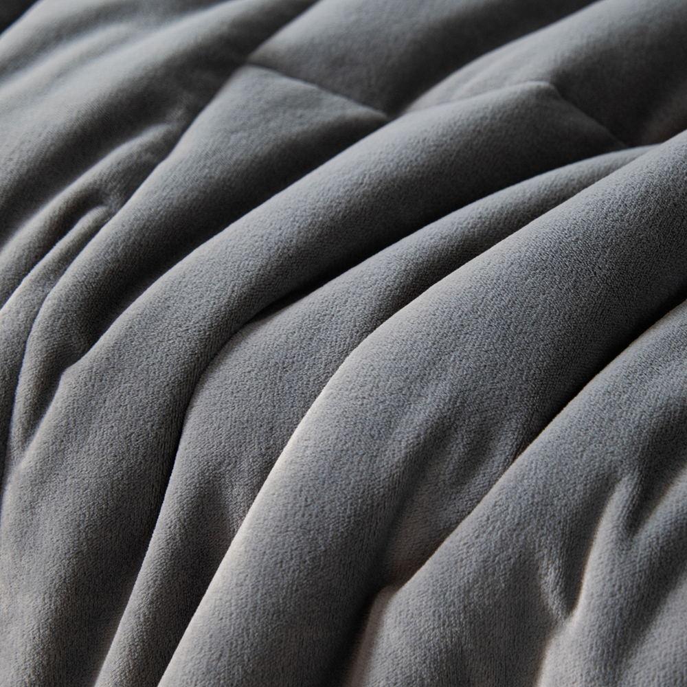 Комплект постельного белья на резинке Сатин Velouria Luxe с Одеялом VLR013