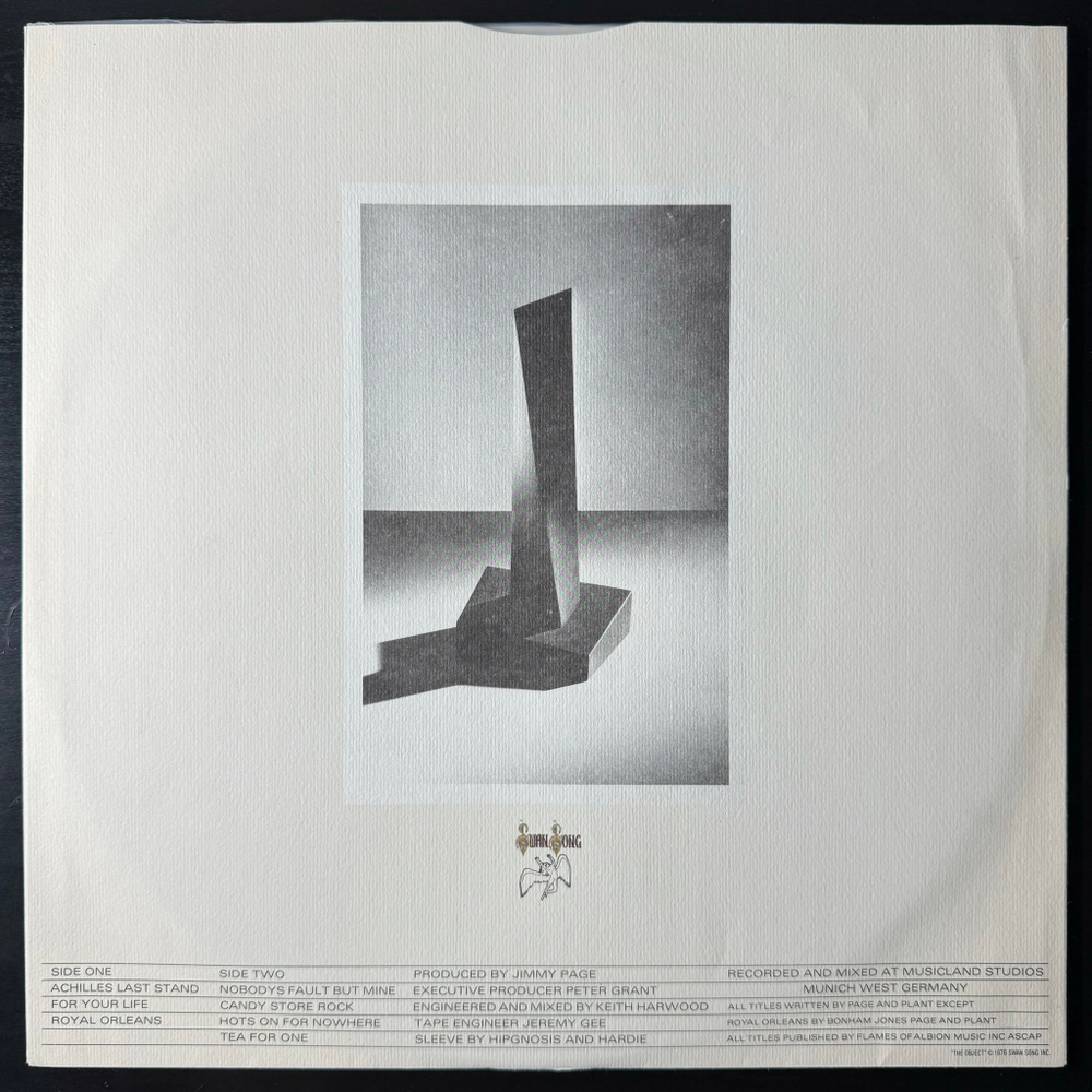 Led Zeppelin - Presence (Япония 1979г.)