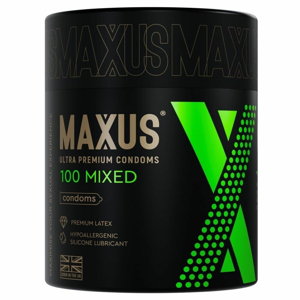 Презервативы MAXUS Mixed - 100 шт.
