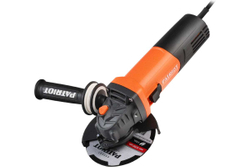 Углошлифовальная машина (УШМ) PATRIOT AG 126E тонкий корпус, пылезащищенная, диск 125 мм 110301127