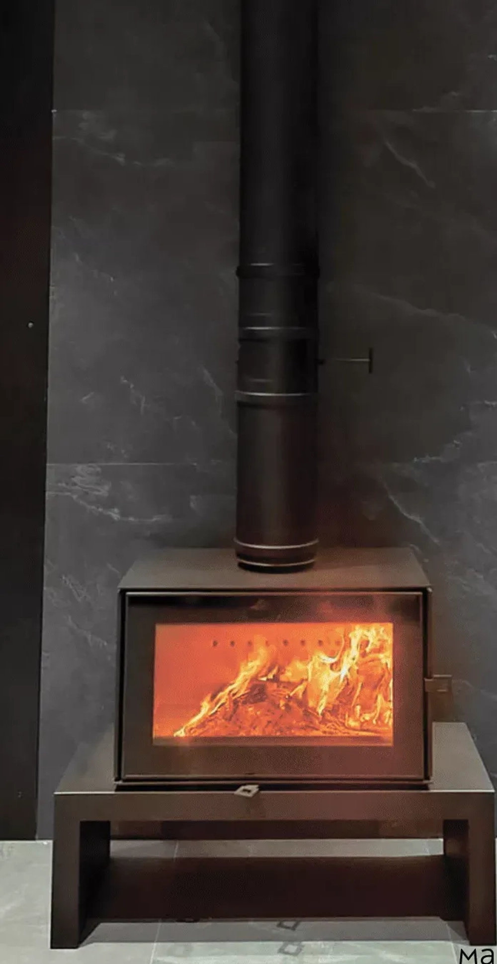 Печь-Камин АСТОВ КУБ 3С 800