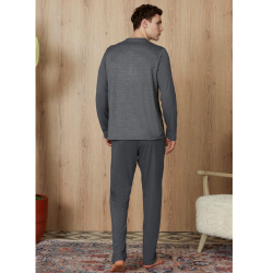 Мужская пижама серая Doreanse 4864