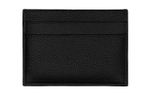 Balenciaga Cow Leather Card Holder Women"s Black