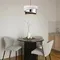 8040/3 MODERNI LN26 190 никель/белый/серебро/черный, металл/текстиль Подвесной светильник Е27 3*60W 220V INDIRA