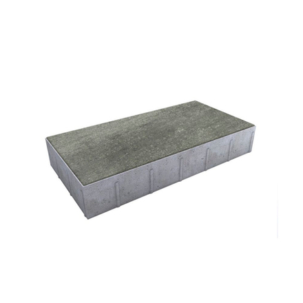 Тротуарная плитка ПРЯМОУГОЛЬНИК 600х300 мм - Искусственный камень Шунгит