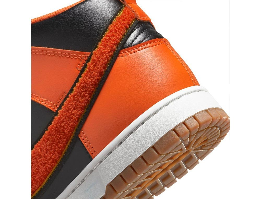 Баскетбольные кроссовки Nike Dunk High University "Chenille Swoosh" shoes