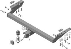 Фаркоп Motodor для Foton Tunland G7 2024- (оцинк. Шар) арт.97502-E