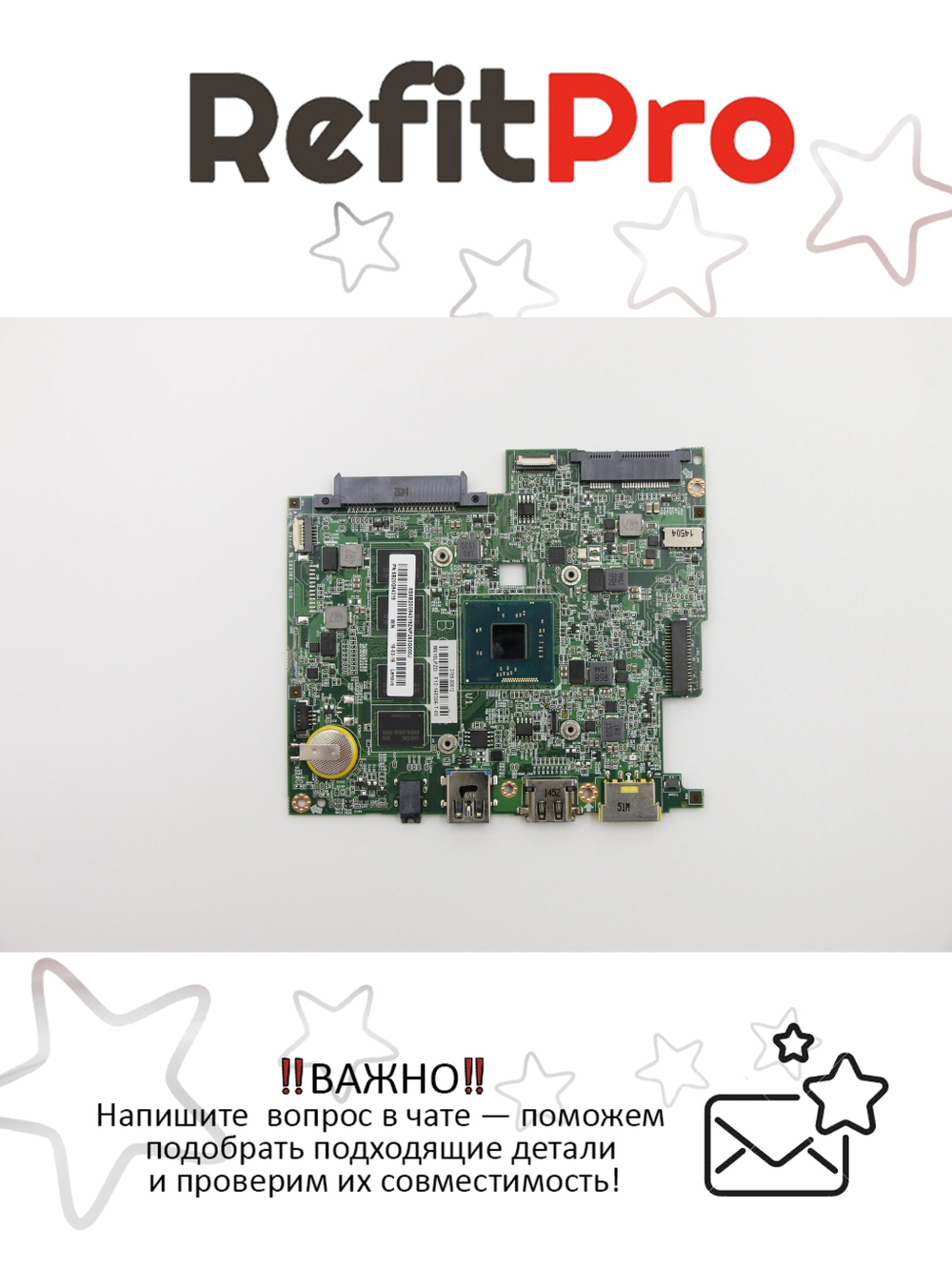 Материнская плата для ноутбука Lenovo Flex10 W8P N2840 2G (5B20G94319), оригинал