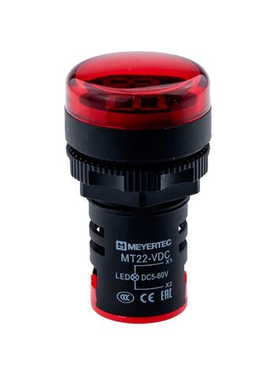 Индикатор напряжения, 5-60V DC, красный, MT22-VDC4 арт.:107386