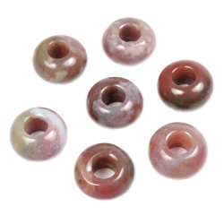 Бусины-шармы яшма, агат асс.