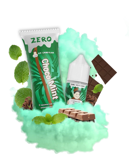 Жидкость (М) Candyman Zero (27 мл, 0 мг) Choco Mint
