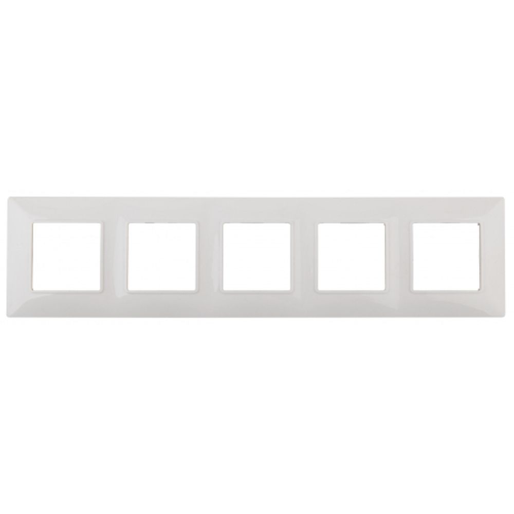 14-5005-01 ЭРА Рамка на 5 постов, Эра Elegance, белый