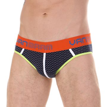 Трусы мужские джоки тёмно-синие Van Baam VB45146