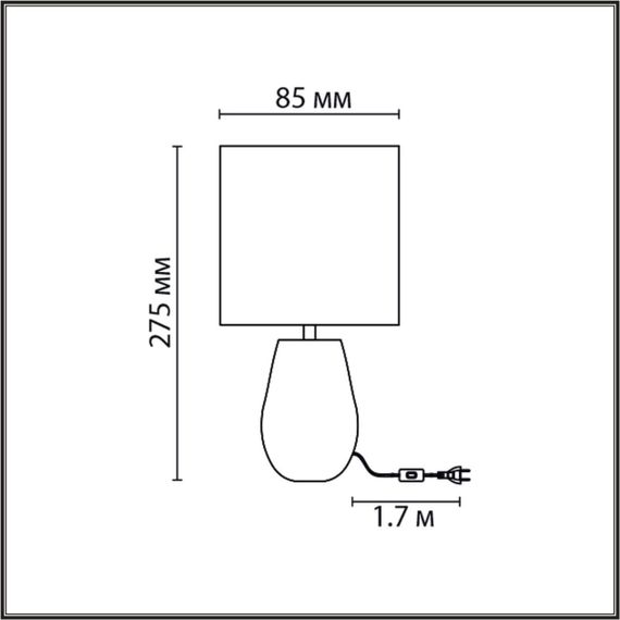 Настольная лампа Lumion Moderni Akivi 8147/1T