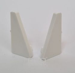 Комплект заглушек для щелевого плинтуса Pro Design 570 белый