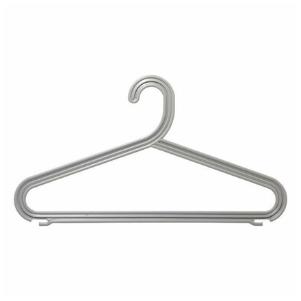 Набор плечиков Архимед р-р 48-50 3шт черный ПП