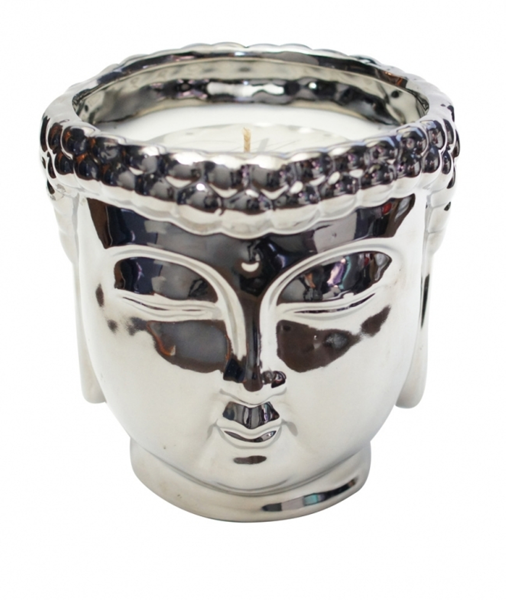 Ароматическая свеча 1105г  Thompson Ferrier Будда серебряный