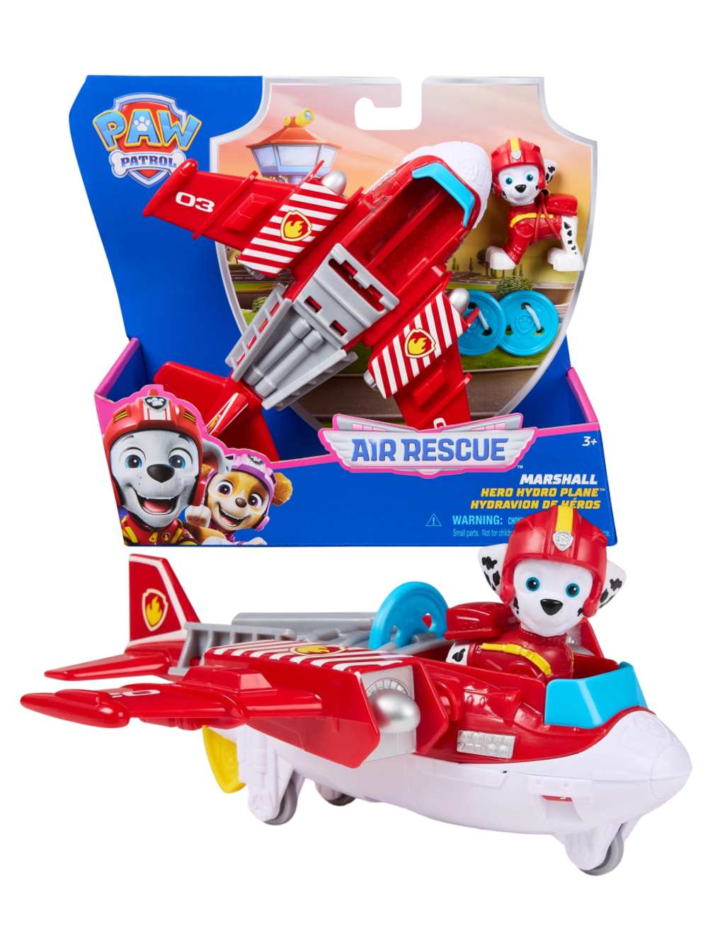 Набор игрушки Щенячий Патруль Air Rescue с фигуркой Маршалл 64591