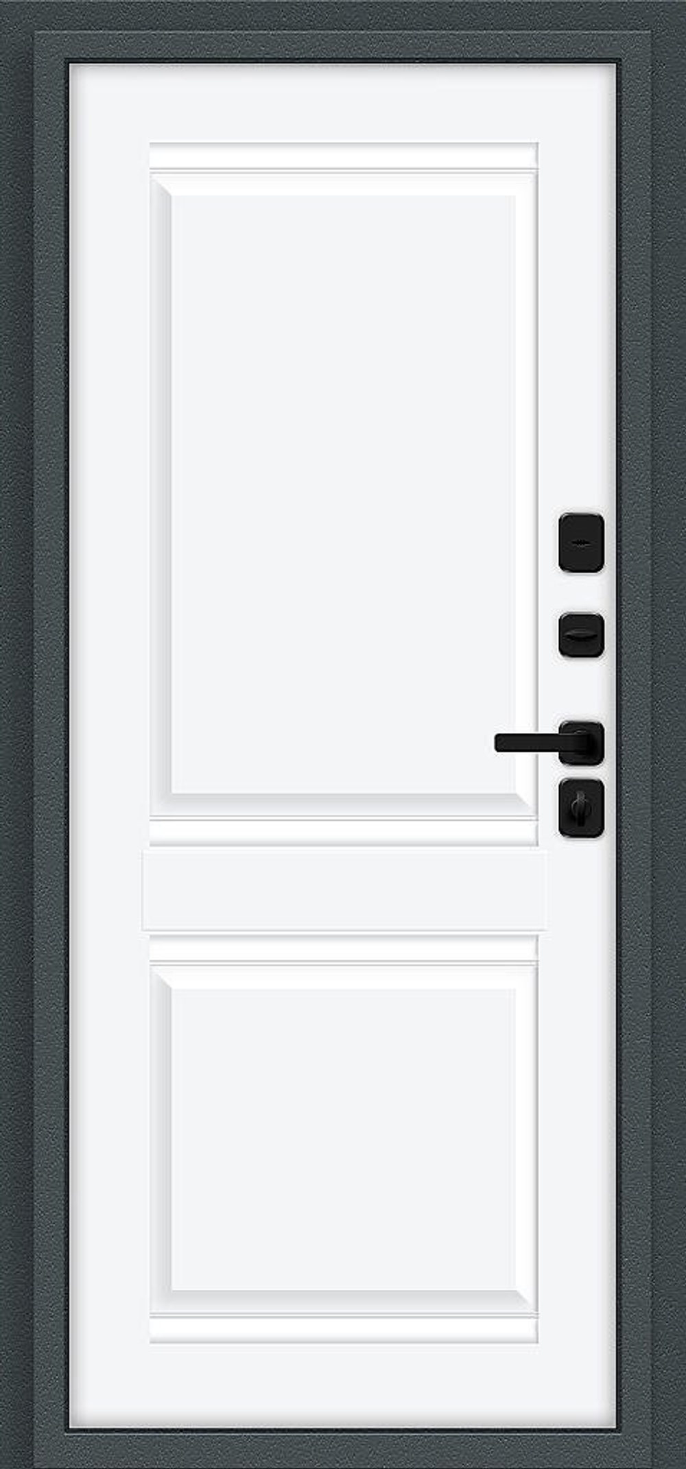 Thermo Некст МФ/SBlack Старк антрацит/White Silk 205*96 правое