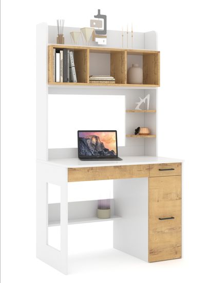 белый / дуб бунратти