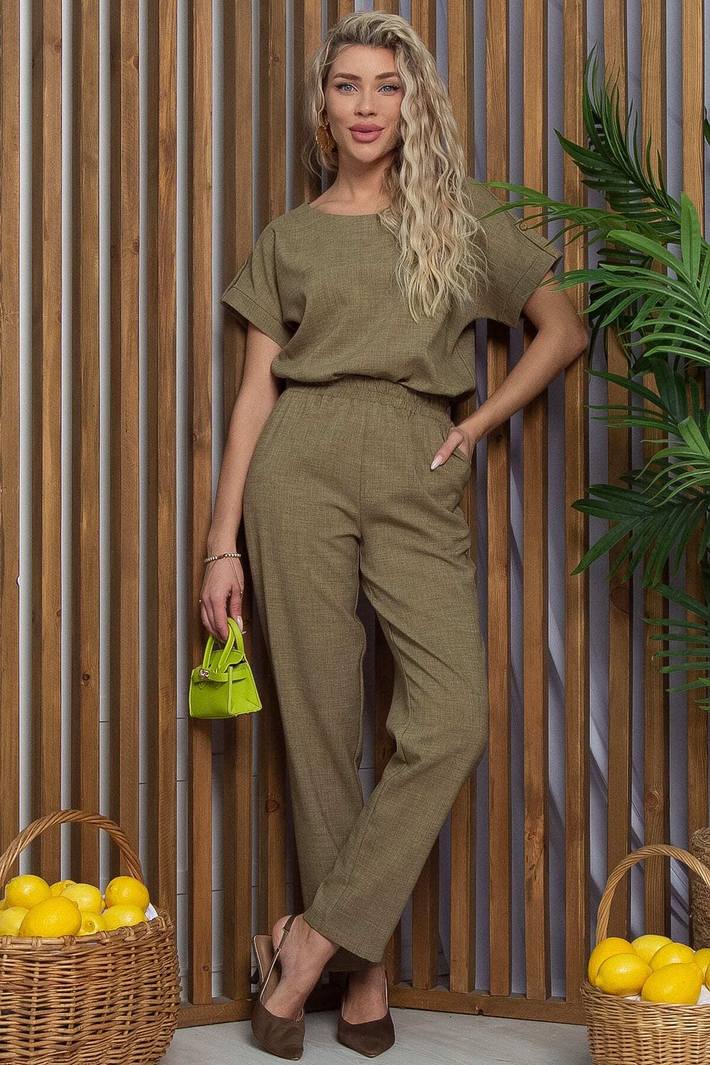 Костюм Тиара (оливковый) К13221-48М LT Collection